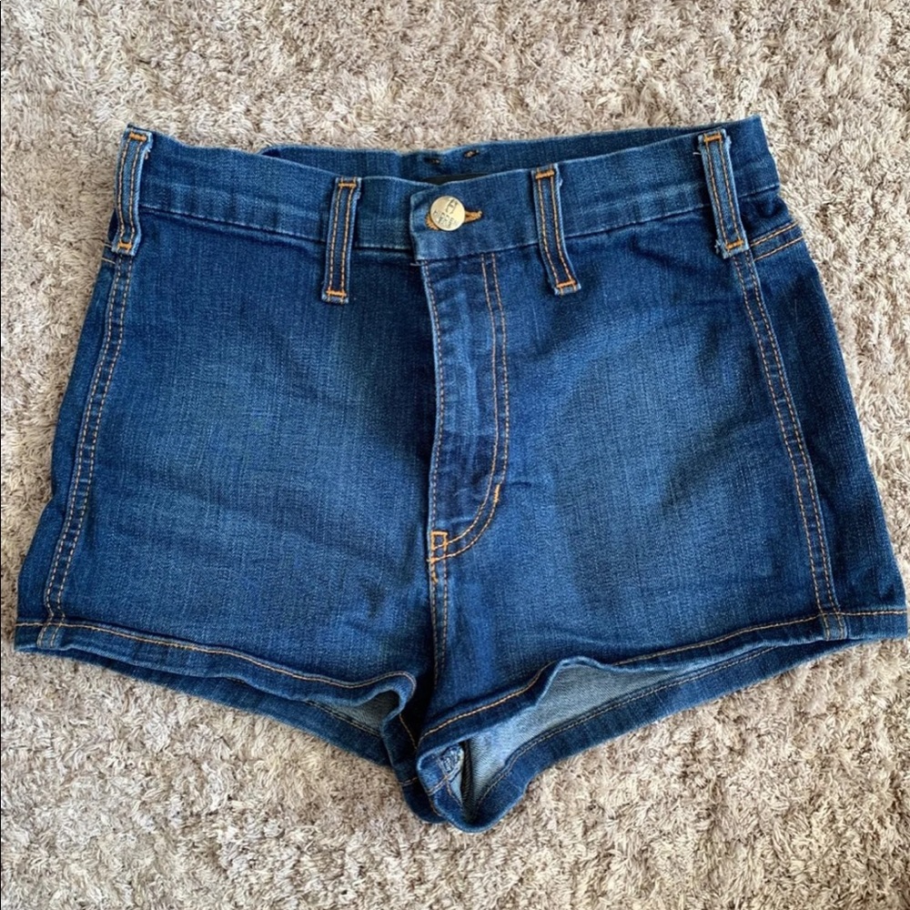 High Waisted Jean Shorts